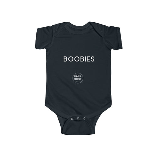 BOOBIES - Infant Fine Jersey Bodysuit